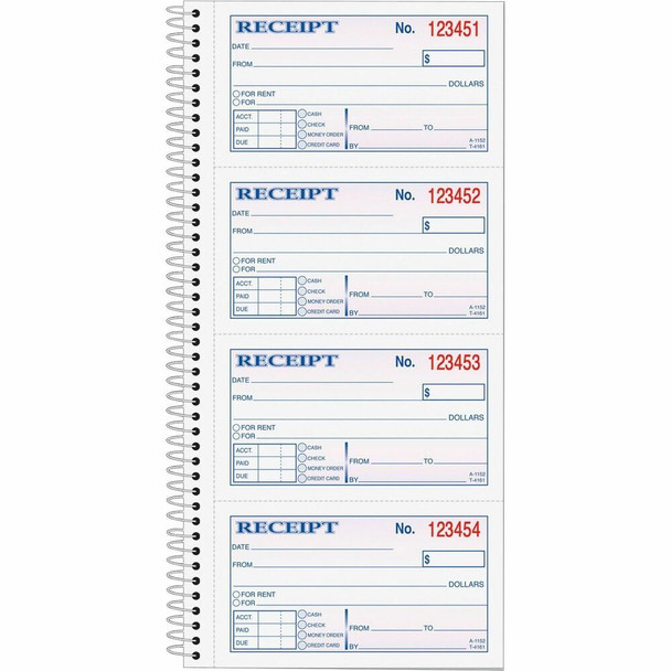 TOPS  Receipt Book 4161