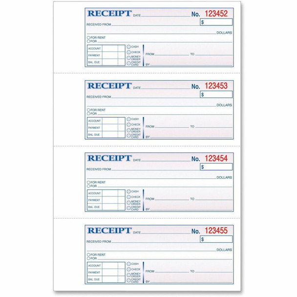 TOPS  Receipt Book 46806