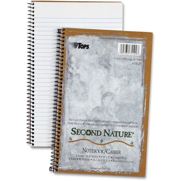 TOPS Second Nature Notebook 74109