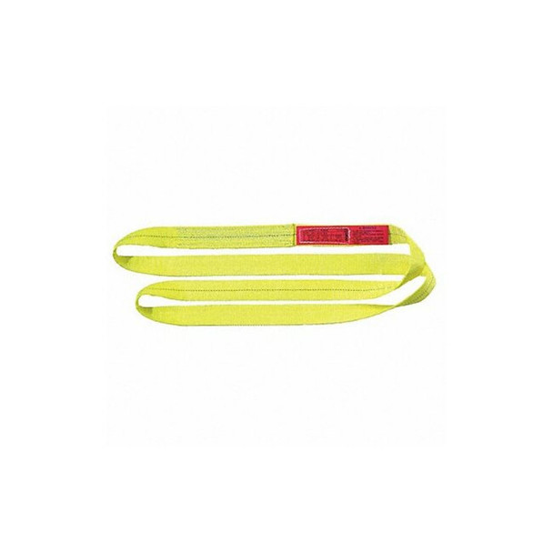 Lift-All Web Sling, Type 5, 3 ft L, 2 in W, Polyester, Yellow EN2602DX3