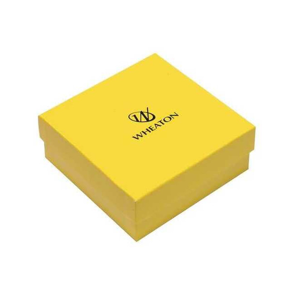 Wheaton CryoFile,Cryogenic Box,Yellow,PK15 W651601