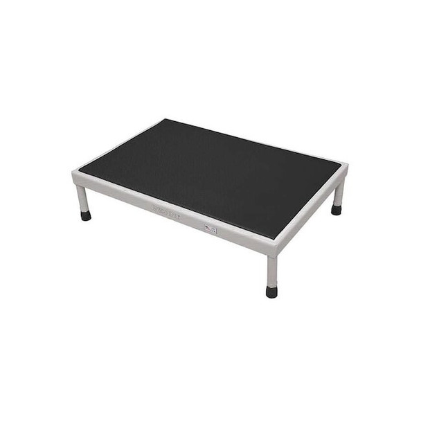 Work Platform, 5 in to 8 in H, 24 in W, 36 in D, Aluminum, 800 lb Load Capacity