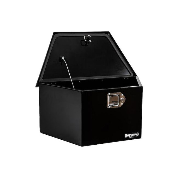 Buyers Products 27 Inch Wide Gloss Black Steel Trailer Tongue Truck Box 1701281