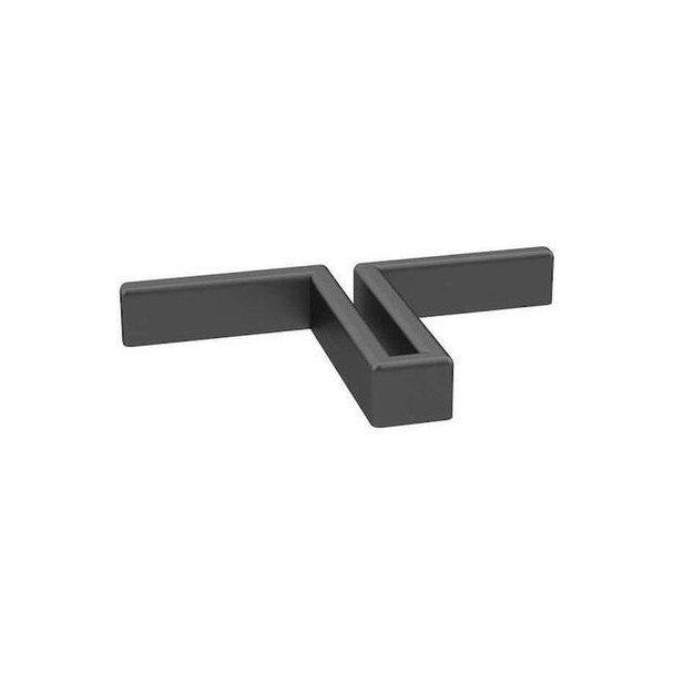 Tennsco Soft Top Edge Caps for ZTP Post, 2"D x 3-7/16"W x 7/16"H, Nylon ZTPPC