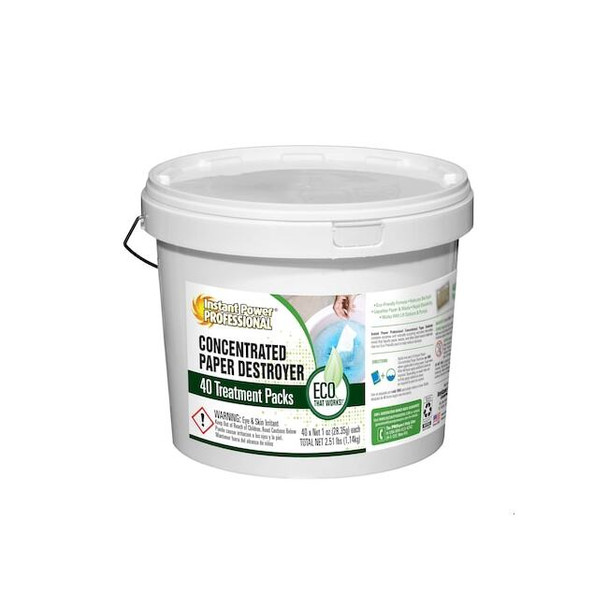 Instant Power Professional Concentrated Paper Destroyer,PK40 8895