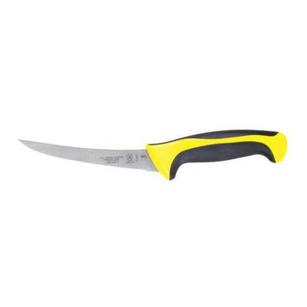 Mercer Cutlery Boning Knife,Curved,6 In.,Yellow Handle M23820YL