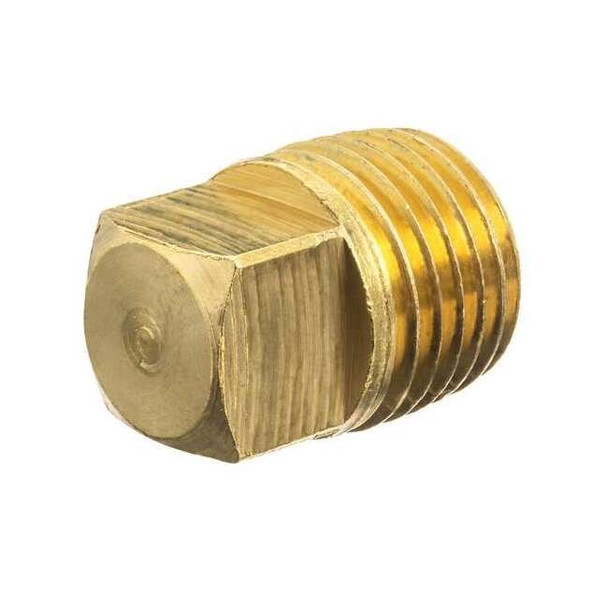 Manufacturer Varies Brass Square Head Plug, Male BSPT ZUSA-PF-10590