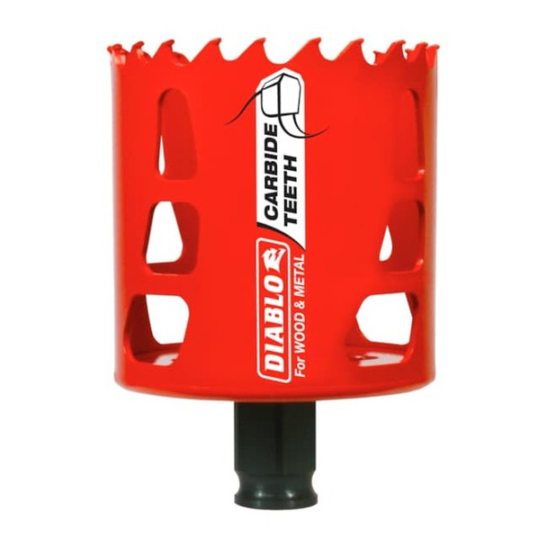 Diablo Hole Saw,Diameter:2 9/16",Carbide Tipped DHS2563CT