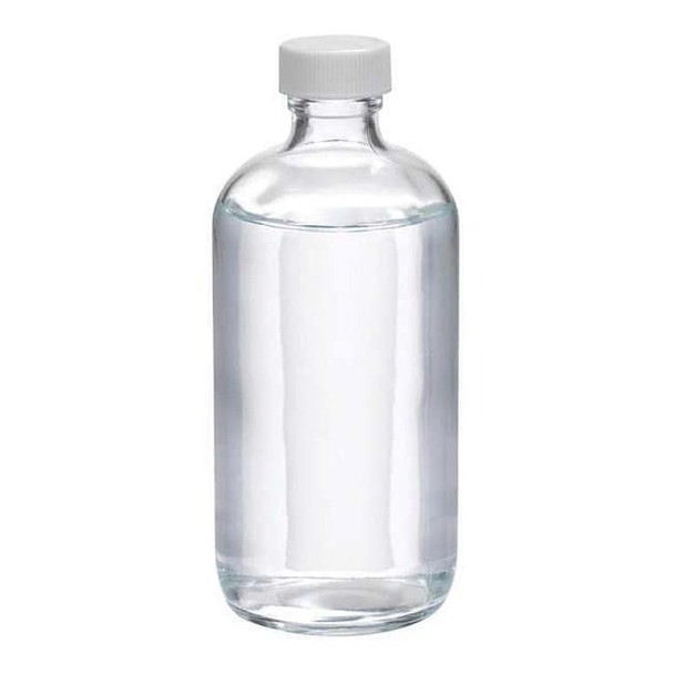 Wheaton Boston Round Bottle,8 oz,PK12 W216809