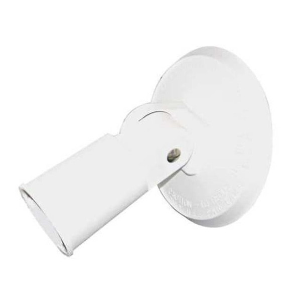 W F Harris Lighting Lampholder, Single, Wht, PAR38, 150W 101-W