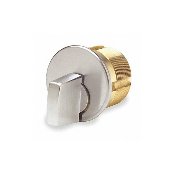 Kaba Ilco Lockset Cylinder, Satin Chrome, 0 Pins 7161TK2-26D