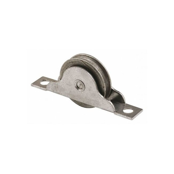 Wood Closet Door Roller, 1 in. Concave Roller, Bottom Mount (2 Pack)