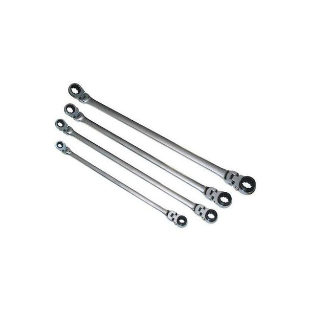 Mountain Reversible Ratcheting Wrench,4Pc,SAE RF7