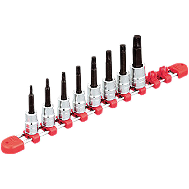 3/8"sq. TT-Type Torx bit Socket Set (8pcs.) TBT308T
