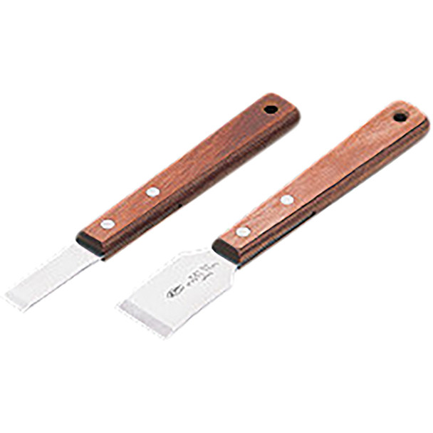 STAINLESS SCRAPER SET (2pcs.) KZ12B