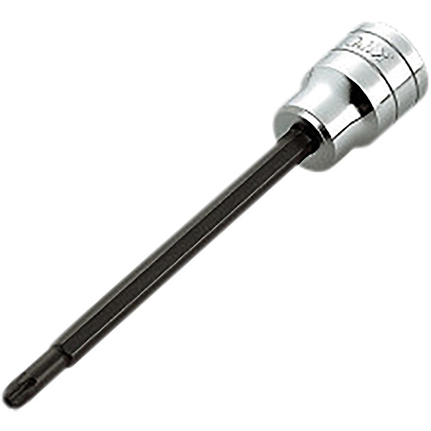 1/2"sq. LONG T-TYPE torx BIT SOCKET FOR TAMPER RESISTANT FASTENERS BT4-T55HL