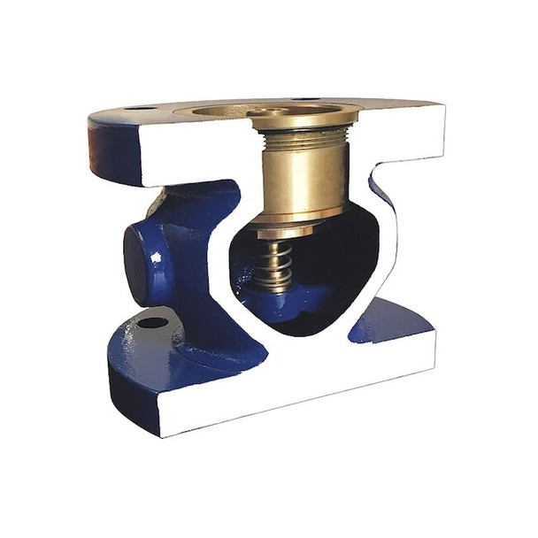 Val-Matic 2-1/2" Flanged Cast Iron Silent Check Valve 1825A-DSY