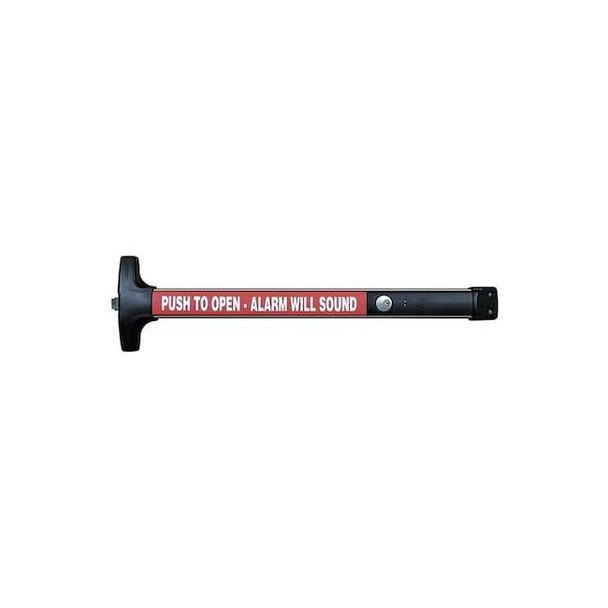 Detex Rim Exit Device,V40,Non-Handed,9V V40 EB CD 628 99 48 W-CYL