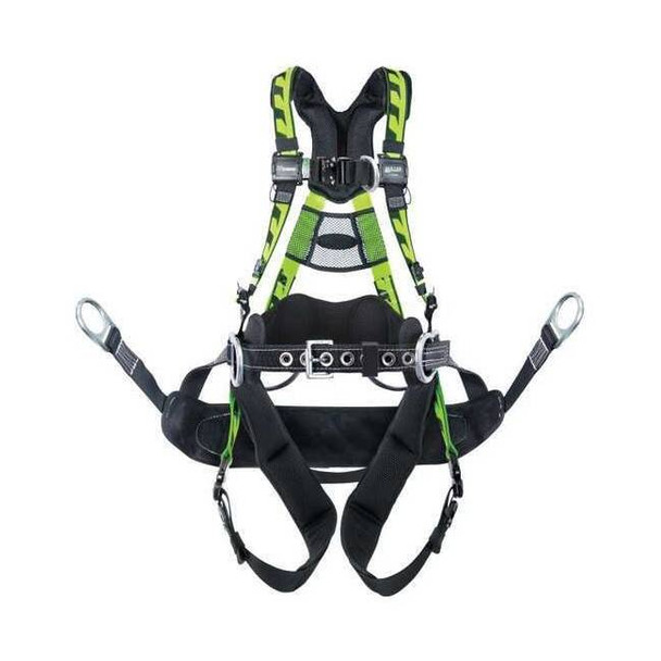 AirCore(TM) Tower Full Body Harness, 2XL/3XL, 400 lb., Quick-Connect Chest/