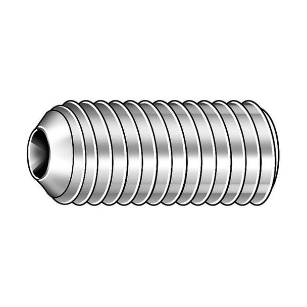 Manufacturer Varies Socket Set Screw, Cup, M3x0.50mmx20mm, PK50 SS6X03020-050P1