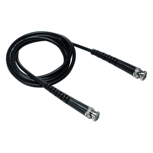 BNC Coaxial Cable, BNC Male to BNC Male, 2 ft., Black