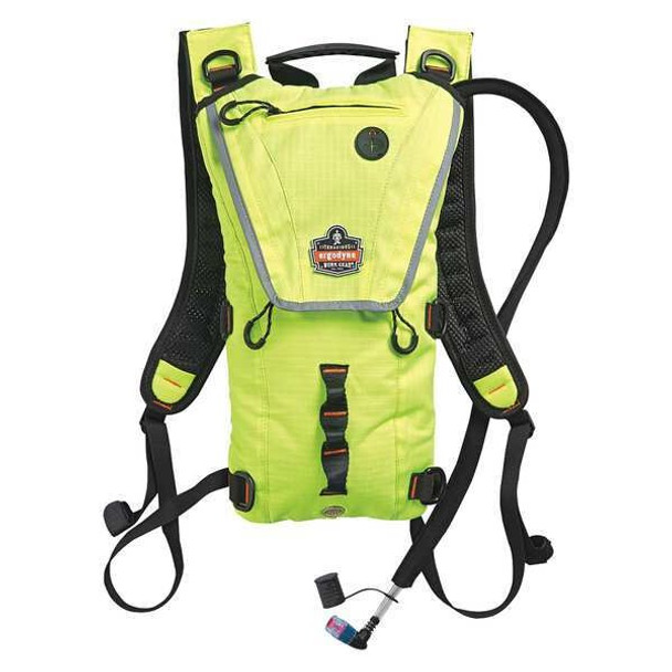 Ergodyne Hydration Pack,70 oz./2L,Hi-Vis Lime 5156
