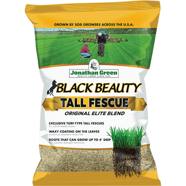Jonathan Green Black Beauty 3 Lb. Tall Fescue Original Elite Blend Grass Seed Jonathan Green Black Beauty 3 Lb. Tall Fescue Original Elite Blend Grass Seed