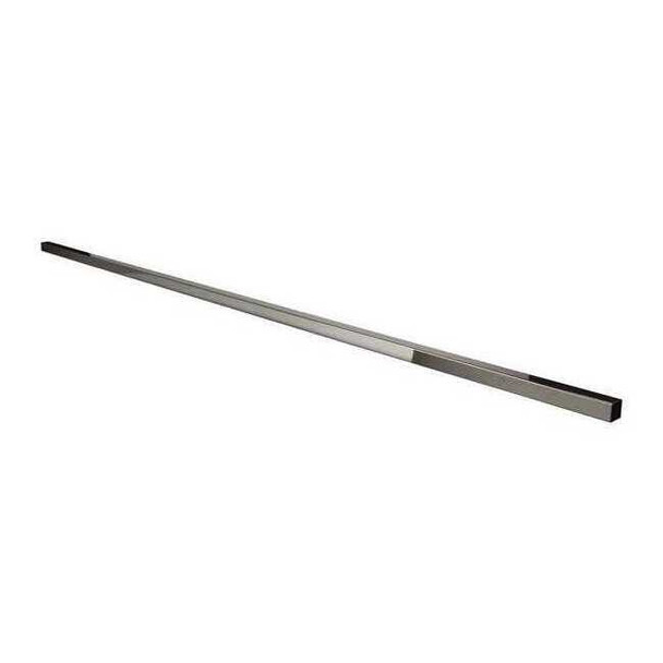 Econoco Square Tubing,Chrome,96"L,PK5 SQ8