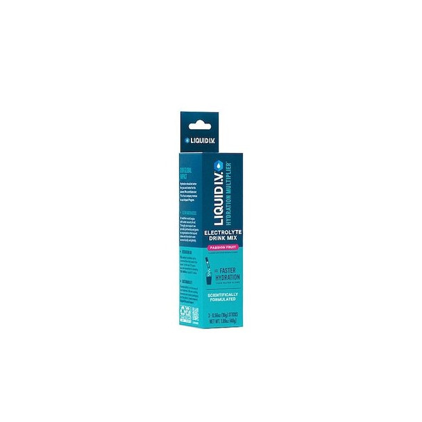 Liquid I.V. Hydration multiplier,Passion Fruit,PK3 LVM-0302