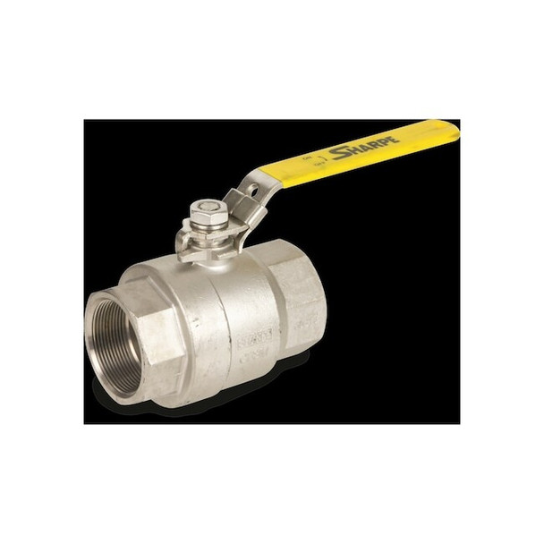 Sharpe Manual 2-Way Ball Valve,NPT,Carbon Steel 4353009860