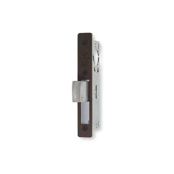 Adams Rite Deadbolt Less Cylinder,HD,Satin Chrome MS1850S-450-313