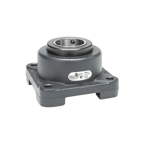 Moline Bearing Flange Bearing,Tapered Roller,3in Bore 19311300