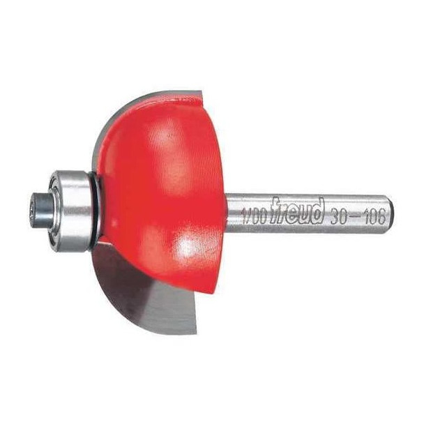 Freud Cove Router Bit,1-1/2" Cutting Dia. 30-106