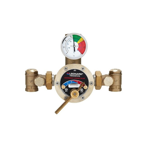 Leonard Valve Emergency Shower Valve,1 in Inlet 6040-LF