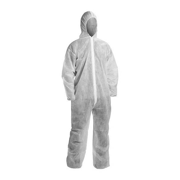 Kleenguard Coveralls,3XL,Wht,PP,PK50 67312