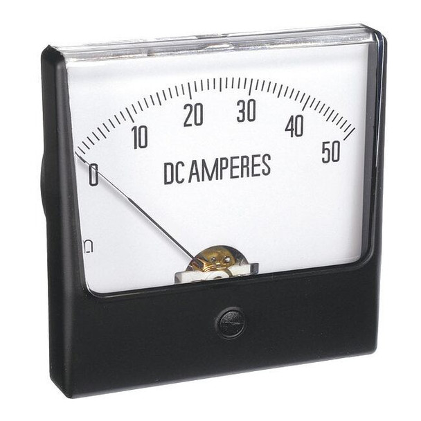Manufacturer Varies Analog Panel Meter,AC Current,0-15 AC A 12G377