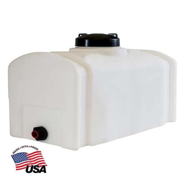 Buyers Products 26 Gallon Domed Storage Tank - 26x18x19 Inch 82123899