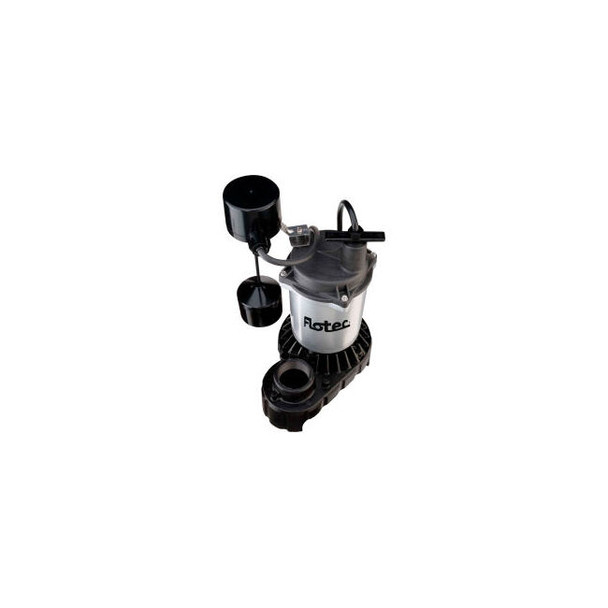 Flotec Submersible Cast Iron and Zinc Sump Pump 1/3 HP