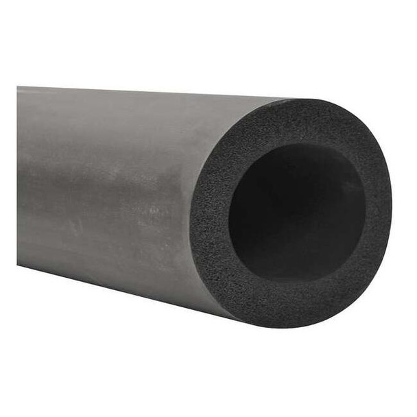 Aeroflex Pipe Insulation, 2-5/8" OD, 6 ft. L, EPDM, 3/8 in Wall 224-AC25838
