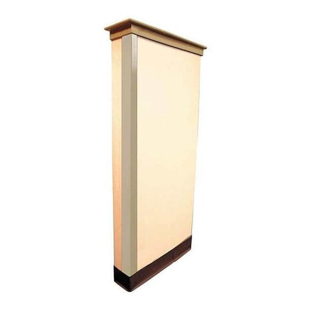 Cortech Corner Guard, Flame Retardant, Beige, 3"W X 48"H CGTBG3X3