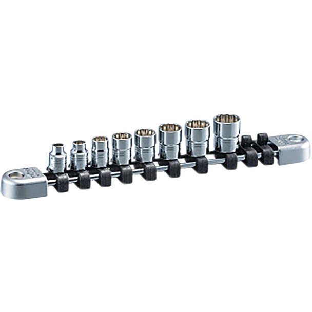Socket Set 1/4" Drive Metric Standard 12 pt 8 pc NTB208WA