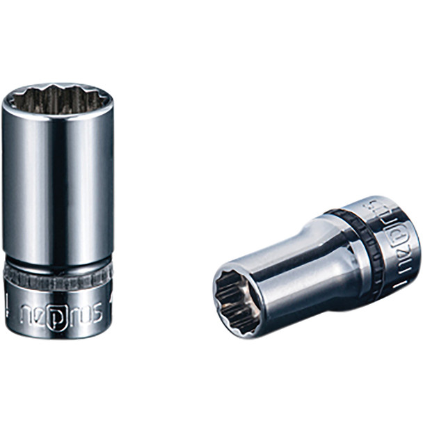 Socket 3/8" Drive Metric Semi-Deep 12 pt 17mm NB3M-17W