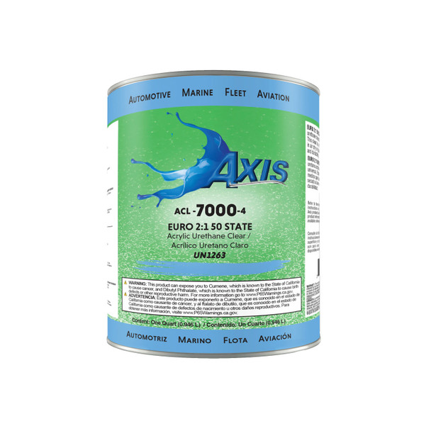 Clear european urethane clearcoat ACL7000-4