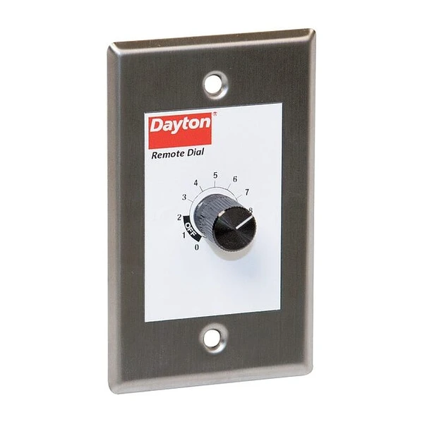 Dayton Speed Control, 115/230V AC, 0.5 A, Dial 43Y140