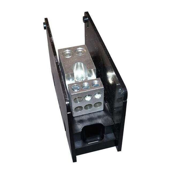 Power Distribution Block, Open, 1 Pole, 350 A Copper, 1,000 V AC/DC, Screw