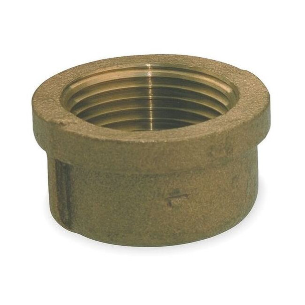 Manufacturer Varies Red Brass Cap, FNPT, 1/2" Pipe Size 1VFG6