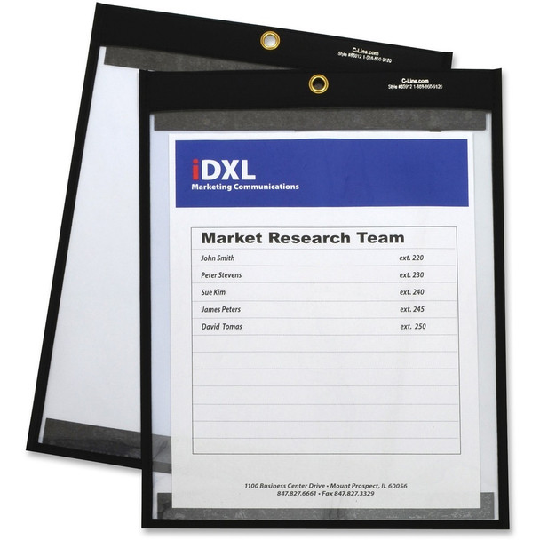 C-Line  Vinyl File Pocket 85912