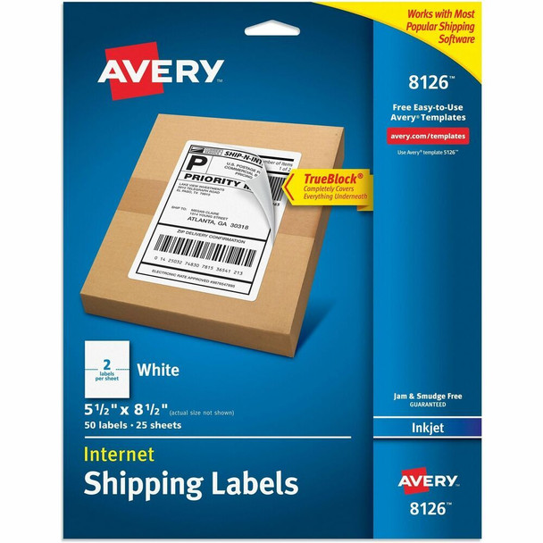 Avery&reg; TrueBlock Shipping Label 8126