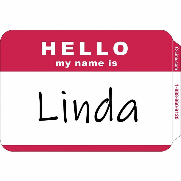 C-Line  Name Badge Label 92234