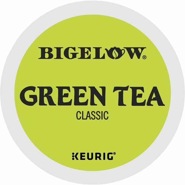 Bigelow&reg; Classic Blend Green Tea K-Cup - Caffeinated - 24 / Box